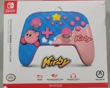 Nintendo Switch Enhanced Wired Power A Controller Kirby Open Damaged Box - $19.77