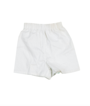 NOS Vtg 70s Sanforized Cotton Blank Running Jogging Shorts White Adult XXS USA - £23.22 GBP