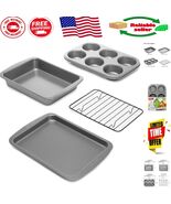 Versatile 4-Piece Toaster Oven Bakeware Set - Perfect for Individual Ser... - $38.37 CAD