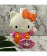 Hello Kitty Sanrio Vintage Bubble Bath New Figure Bottle 2002 Orange Pin... - $28.70