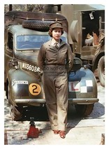 Young Queen Elizabeth As A Mechanic During WW2 1939 5X7 Colorized Photo - £6.67 GBP