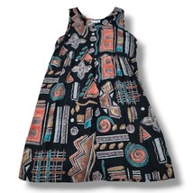 Caribou New York Dress Size Large Women&#39;s Vintage Dress A-Line Dress Sle... - £26.89 GBP