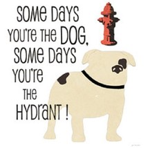 Hydrant Dog Funny Heat Press Transfer For T Shirt Sweatshirt Tote Fabric #998a - £5.19 GBP