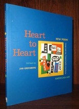 Greenberg, Jan HEART TO HEART New Poems Inspired by Twentieth-Century American A - £51.96 GBP