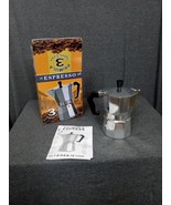 Primula Aluminum 3-Cup Espresso Maker Polished Silver Aluminum - €19,60 EUR