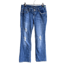 Ariya Bootcut Jeans 5/6 Women’s Distressed Light Wash Gently Used [#0774*] - £11.76 GBP