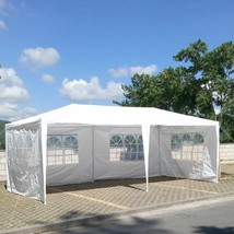 Outdoor 10&#39;X20&#39;Canopy Party Wedding Tent Gazebo Pavilion Cater Events 4 ... - £106.97 GBP