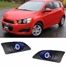 AupTech With H11 55W Halogen Bulbs Fog Lights LED Angel Eyes DRL for Che... - $156.00