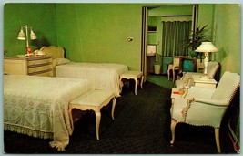 Princess Lee Motel Interior Richmond Virginia VA UNP Chrome Postcard F6 - £2.30 GBP