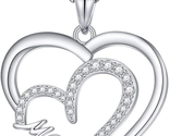 Mothers Day Gift for Mom Wife, 925 Sterling Silver Mother and Child Lab ... - $43.45