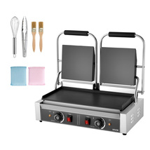 VEVOR Commercial Panini Grill, 3600W Electric Sandwich Panini Maker, Ful... - $193.99
