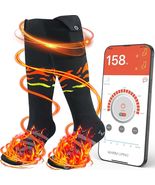 Heated Socks,Upgraded 10000mAh Rechargeable Heated Socks for Men Women (... - $56.95