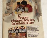 1994 Quaker Oat Mill Vintage Print Ad Advertisement pa15 - £5.42 GBP