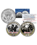 SEABISCUIT BEATS WAR ADMIRAL Match Race JFK Half Dollar 2-Coin Set Horse... - £9.56 GBP