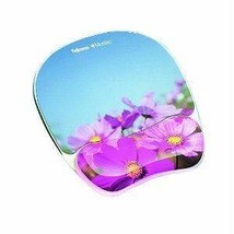 Mouse pad wrist rest with microban protection adds color to your workspa... - $1,050.71 MXN