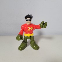 Fisher Price Imaginext DC Super Friends ROBIN Long Sleeve 2.75" Action Figure - £5.65 GBP