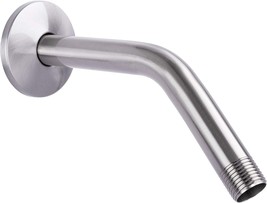 Ldr 8 Inch Shower Arm And Flange, Brushed Nickel Finish, Shower Head Extension - £25.91 GBP