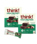 Lot of 2 Think! High Protein Bars Girl Scout Chocolate Thin Mint 5 Bar/P... - $591.46 MXN