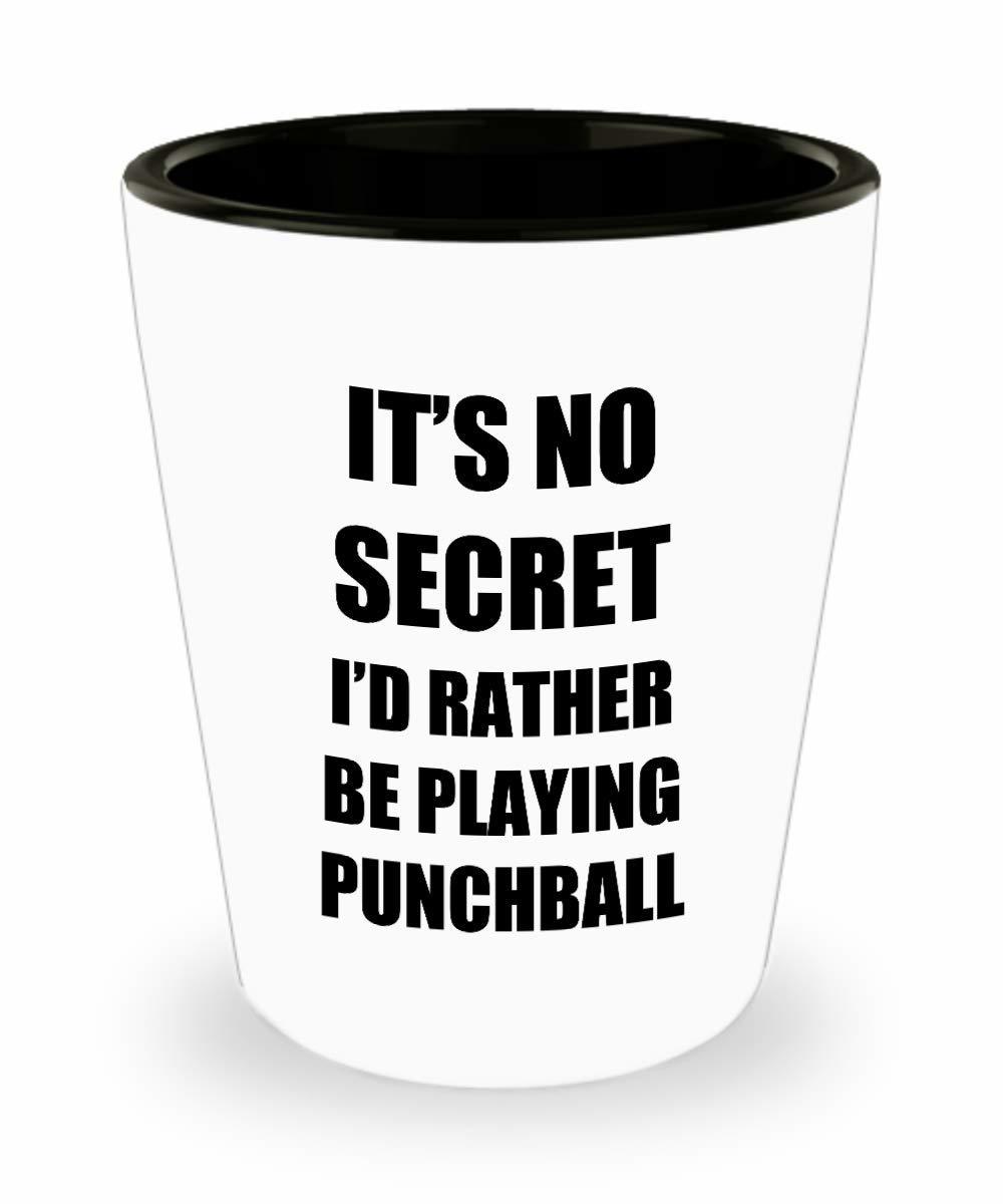 Punchball Shot Glass Sport Fan Lover Funny Gift Idea For Liquor Lover Al... - $12.84