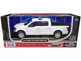 2019 Ford F-150 Lariat Crew Cab Pickup Truck Unmarked Plain White Law Enforcemen - £34.86 GBP