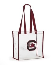 Desden Open Top Stadium Tote, Clear with Long Handles for South Carolina... - £14.15 GBP