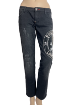 RRP 790€, Philipp Plein women´s jeans with rhinestones, US29 - $240.00