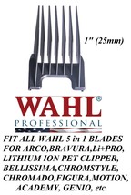 Wahl 1&quot; (25mm) Attachment GUIDE 5 in 1 Blade COMB -Arco,Chromado,Bravura... - £13.90 GBP