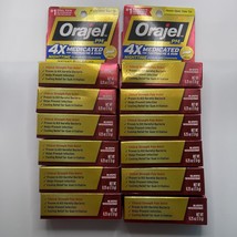 Lot Of 12 OraJel PM 4X Fast Acting Nighttime Pain Relief Gel Exp. 3/2024 - £37.28 GBP