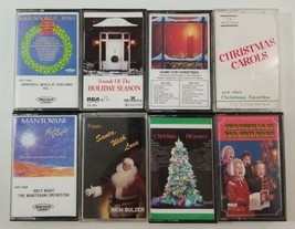 Christmas Cassette Tape Lot Of 8 Titles See Description For Titles - £29.41 GBP