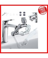 High-Quality Chrome Faucet Extender - Easy Installation &amp; Efficient Clea... - $40.91 CAD