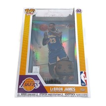 Funko POP! Trading Cards LEBRON JAMES #02 LA Lakers Collectible Vinyl Fi... - $22.53