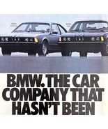 BMW 633CSi 733i 1980 Advertisement Vintage Automotobilia Mediocrity DWEE24 - $29.99