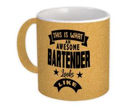 This is What an Awesome BARTENDER Looks Like : Gift Mug Work Coworker Christmas - £12.69 GBP