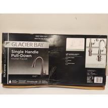 Glacier Bay McKenna Single‑Handle Pull‑Down Kitchen Faucet – Matte Black - $1,285.93 MXN