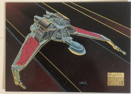 Star Trek Masks Trading Card #51 Klingon Bird Of Prey - £1.55 GBP
