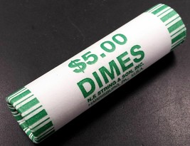 1978 - D Uncirculated Roosevelt Dime Roll - $49.95