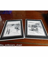 Don Davey San Francisco 2 postcards, &quot;Hyde St. Cable Car&quot;&amp; Fisherman&#39;s W... - $52.95 CAD