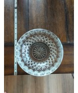 vintage Tobaciana glass ashtray heavy lead crystal - $19.80