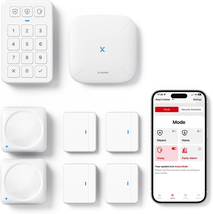 Smart Home Security System, Wireless Home Alarm System 8-Piece Kit, Supp - $120.41