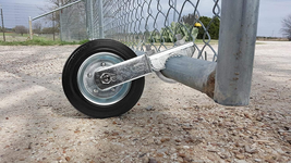 Gate Wheel for Metal Swing Gate with 1-5/8&quot; Thru 2&quot; Gate Frames, Gate Su - $46.52