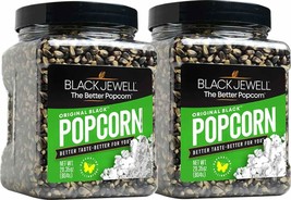 Black Jewell Gourmet Original Black Popcorn Kernels, 2-Pack 28.35 oz. (8... - £25.59 GBP