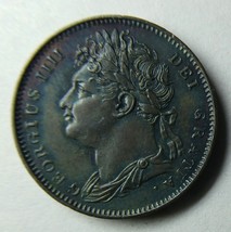 Great Britain  1822 George IIII Farthing coin UNC - £177.78 GBP