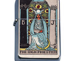 Tarot Card D3 Windproof Dual Flame Torch Lighter II The High Priestess - $16.78