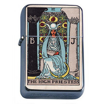 Tarot Card D3 Windproof Dual Flame Torch Lighter II The High Priestess - £13.12 GBP