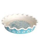 Pioneer Woman ~ FLEA MARKET ~ Stoneware ~ 10.5&quot; Dia. Pie Plate ~ Ruffled... - $922.81 MXN