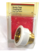 Lasco - Aerator Snap Coupling for Large Snap Nipples- MPN - 09-1891 - Brass - $148.47 MXN