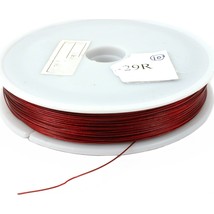 328 Ft Flexible Red Coated Beading Wire 7 Strand 0.40mm - £6.30 GBP