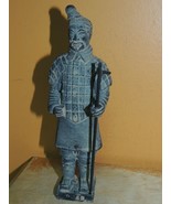 Terracotta Reproduction 6.5&quot;+ Warrior Figure Tomb of Emperor Shi mudman ... - $8.09