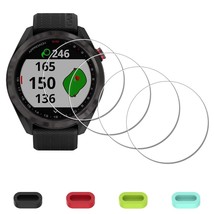 Screen Protector For Garmin Approach S42 Premium Gps Golf Watch + Silicone Anti- - £12.82 GBP