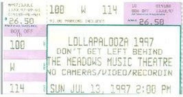 Lollapalooza Prodigy Orb Strumento Concerto Ticket Stub July 13 1997 Hartford CT - $49.48